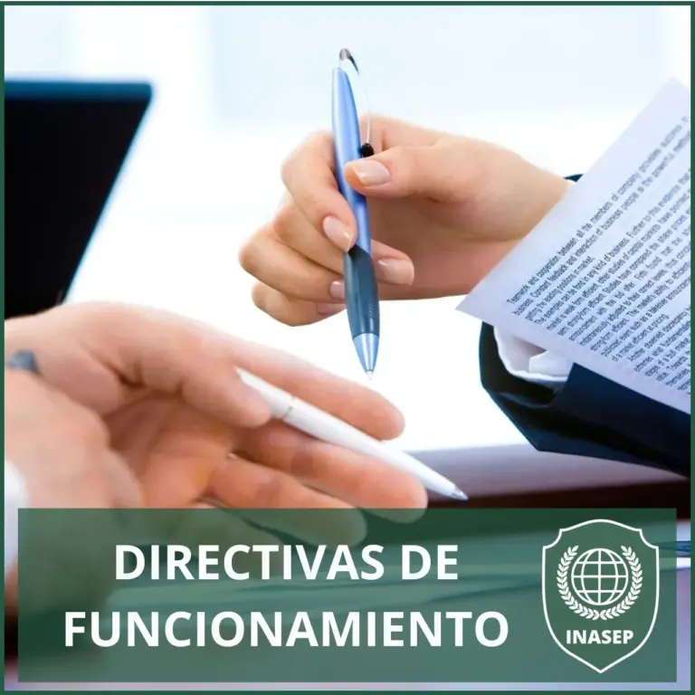 Directivas de Funcionamiento para Eventos, empresas y Condominios